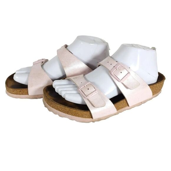 BIRKENSTOCK Women's Sydney Birko-Flor Graceful Rose SoftFB Slide Sandal EU38 US7 - Picture 1 of 14